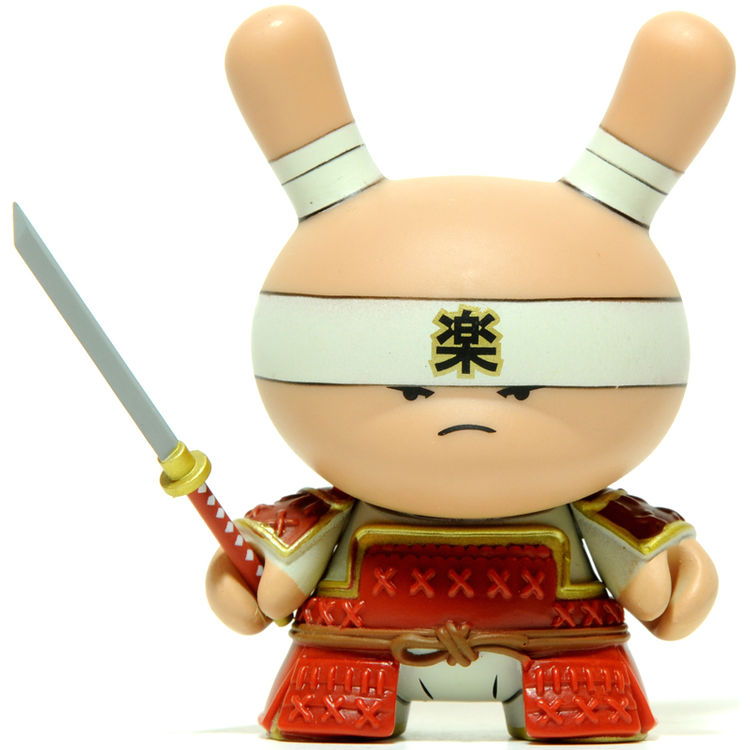 Very Serious Samurai - Red by Huck Gee