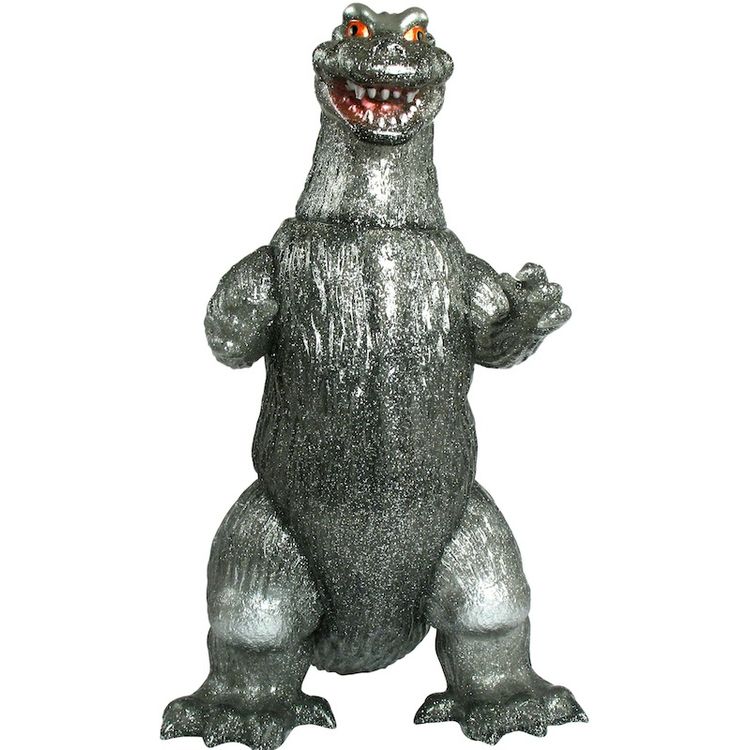 Godzilla - Smoky Black Glitter by Toygraph