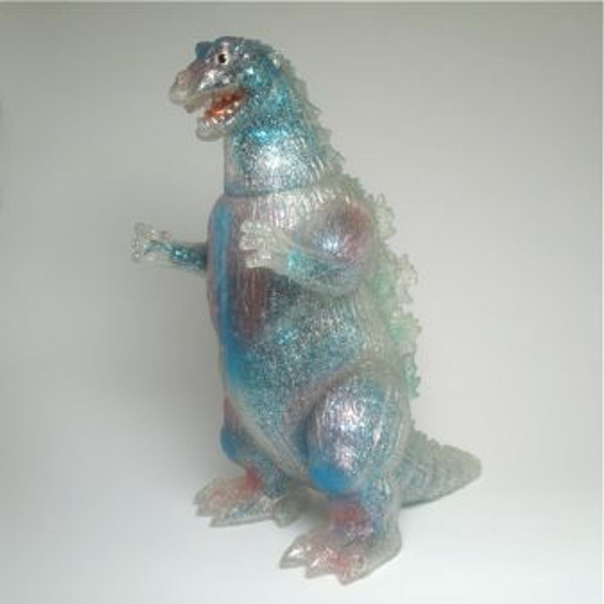 Godzilla "Roar" - Clear Glitter with Foil
