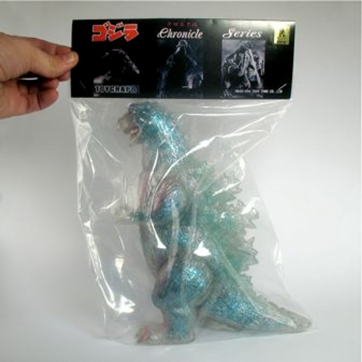 Godzilla "Roar" - Clear Glitter with Foil