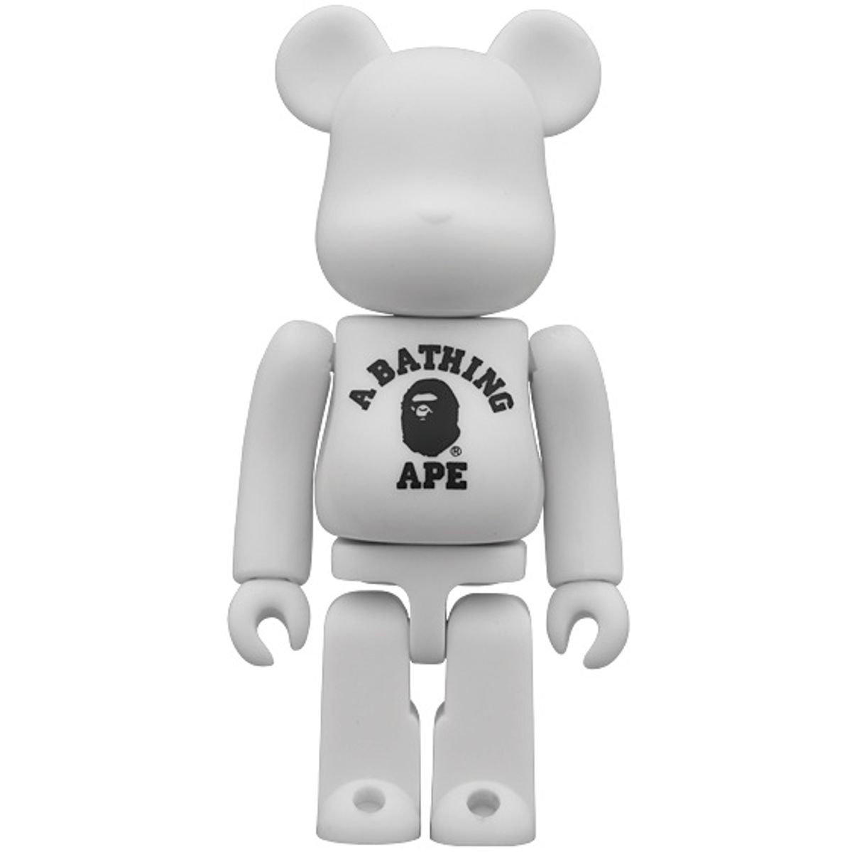 100% A Bathing Ape Logo - White