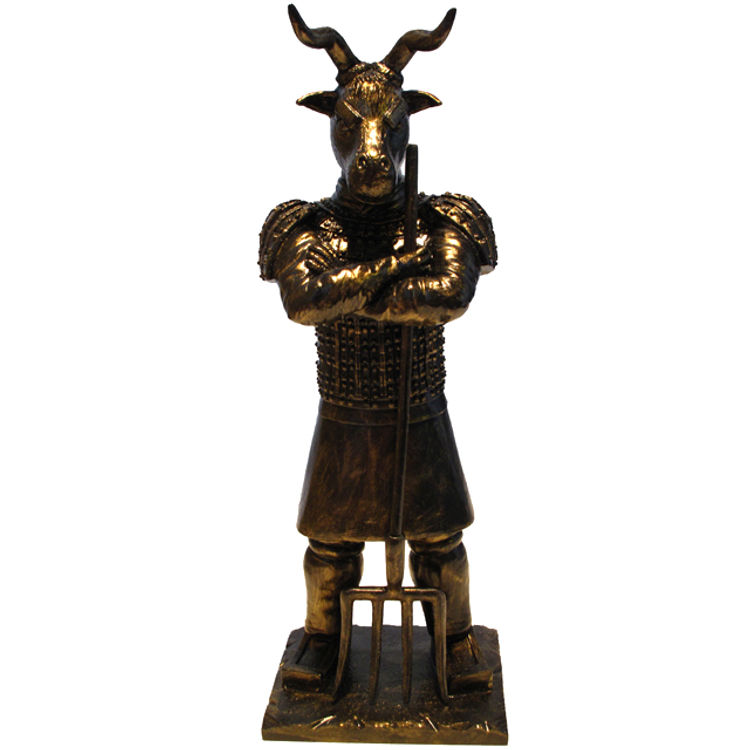 OX Warrior 12" - Black Gold by Keithing (Keith Poon)