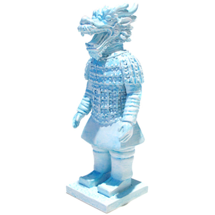 Dragon Warrior 4.5" - Blue Spode by Keithing (Keith Poon)