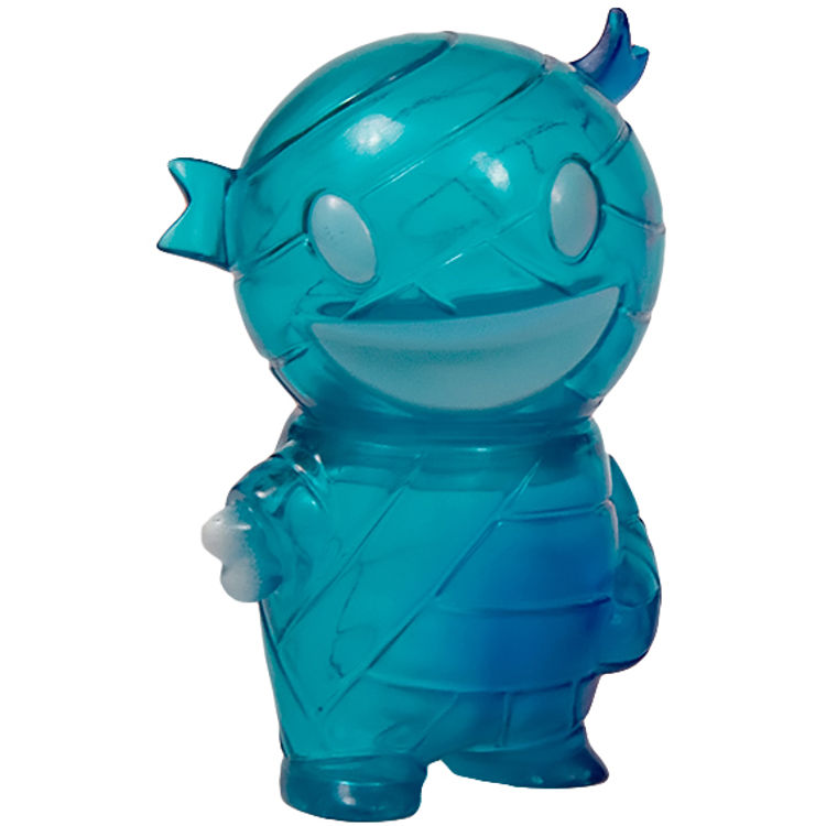 Pocket Mummy Boy - Clear Blue by Brian Flynn