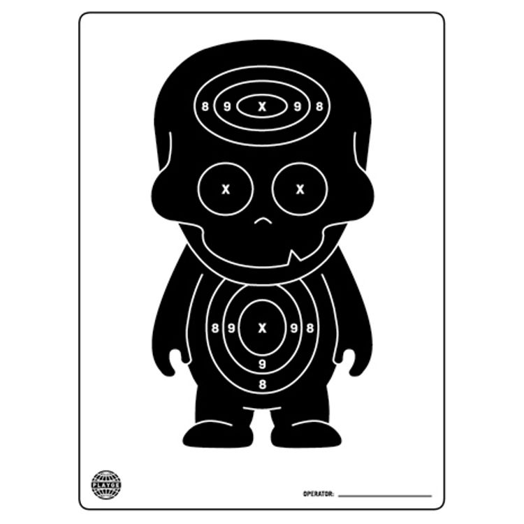 Chipp Target Print Black by Ferg