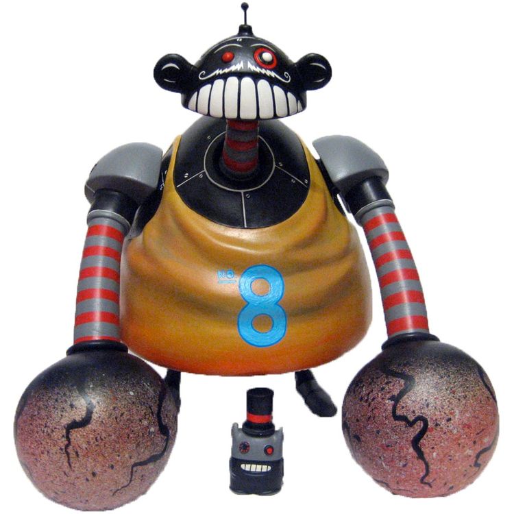 OLEG THE AMAZING CRUSHING MACHINE & FRANZ THE GREAT by Ardabus Rubber