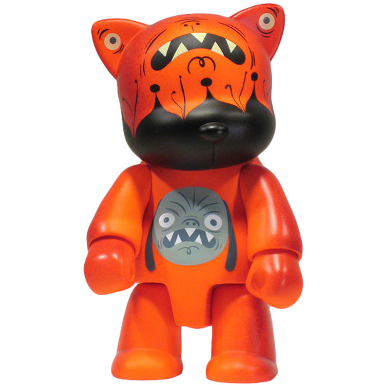 Deco Plague Kat Qee 8" by Tim Biskup