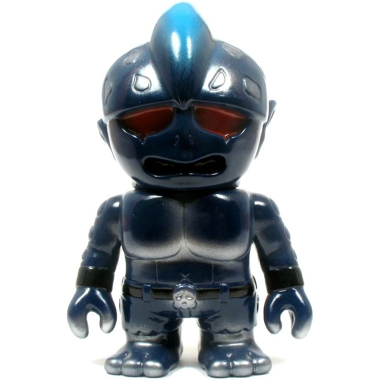 Mini Mutant Head - Dark Blue by Real X Head (Mori Katsura)