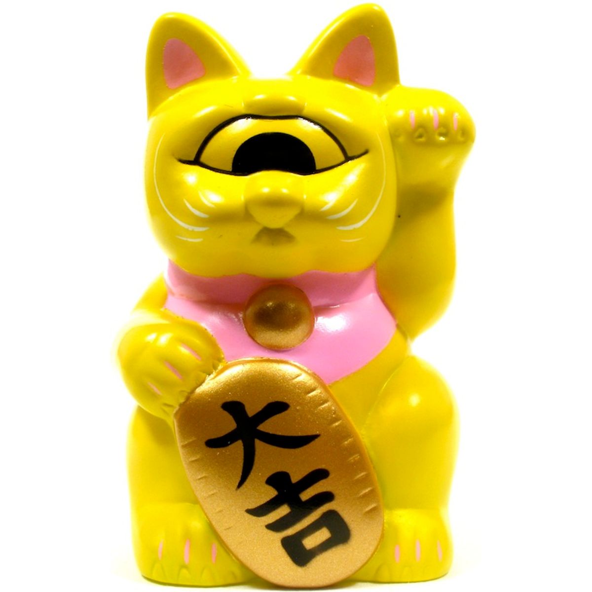 Mini Fortune Cat - Yellow