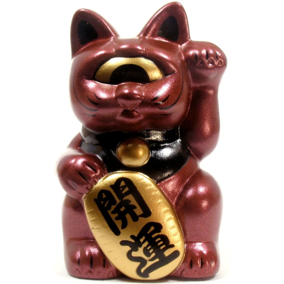 Mini Fortune Cat - Maroon