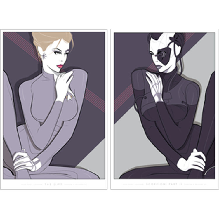 Star Trek Voyager : The Gift + The Scorpion - Set by Craig Drake