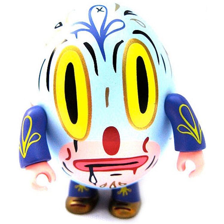 Hump Qee Dump Qee - Blue by Gary Baseman
