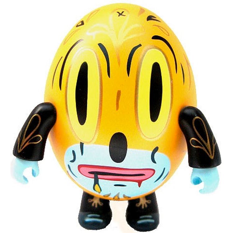 Hump Qee Dump Qee - Orange by Gary Baseman