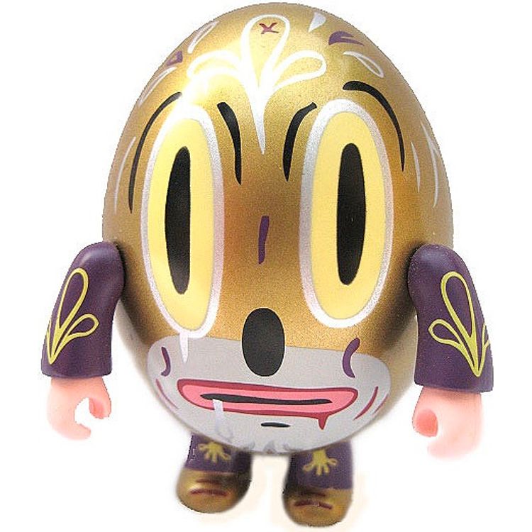 Hump Qee Dump Qee - Gold by Gary Baseman