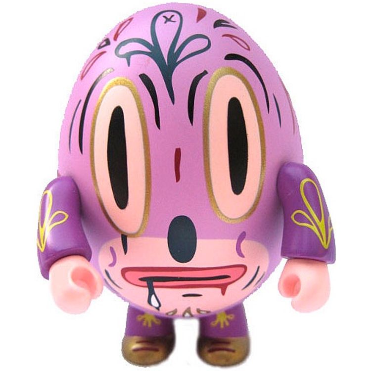 Hump Qee Dump Qee - Purple by Gary Baseman