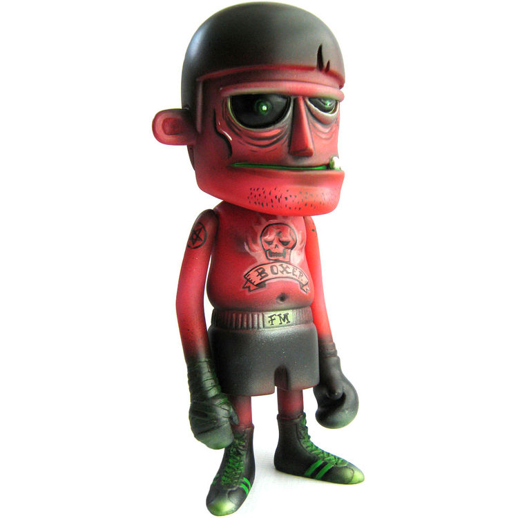 Red Boxer by Frank Mysterio