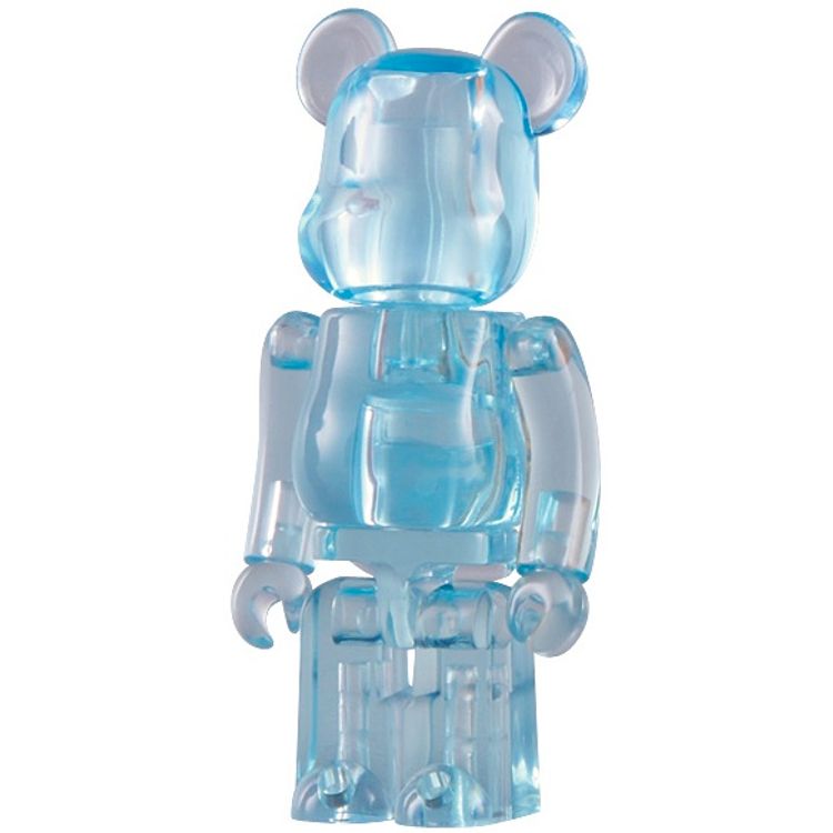 Be@rbrick - Clear Blue by Medicom