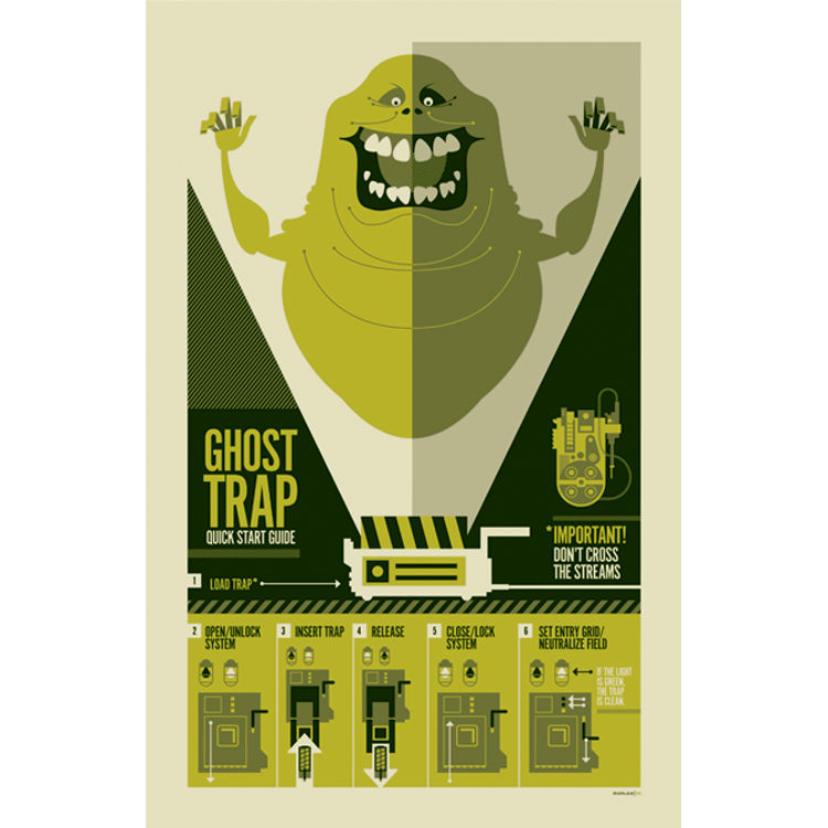 Ghostbusters by Tom Whalen