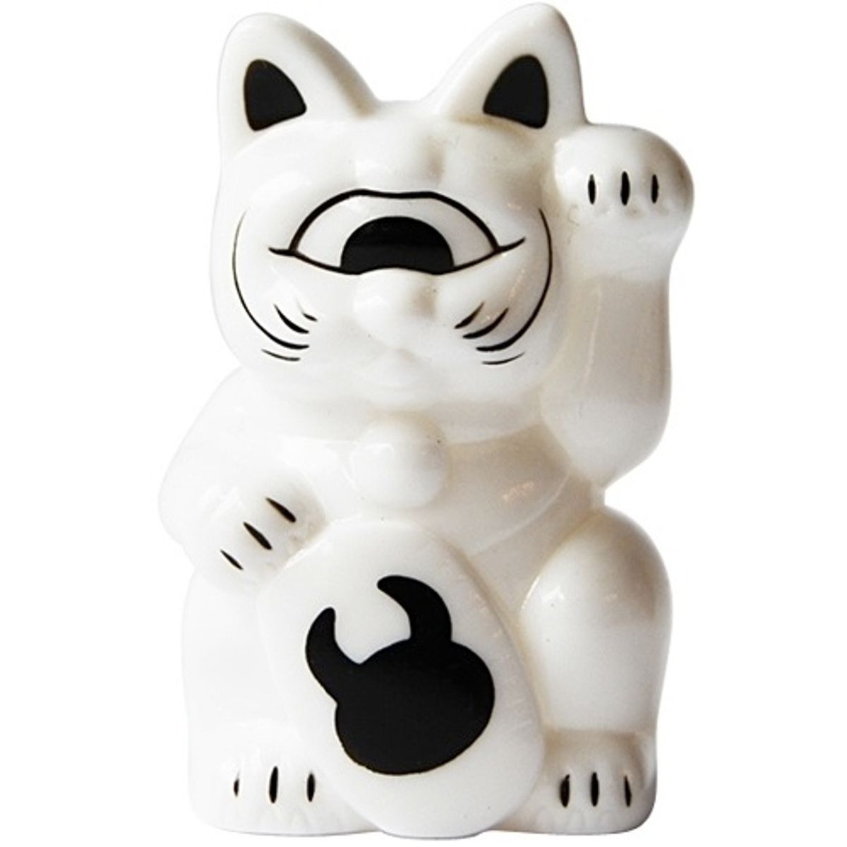 Mini Fortune Cat - White Uamou