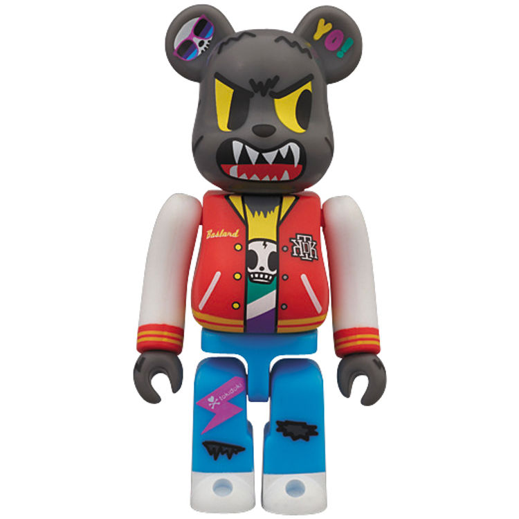 Wolf Be@rbrick - 100% by Tokidoki (Simone Legno)