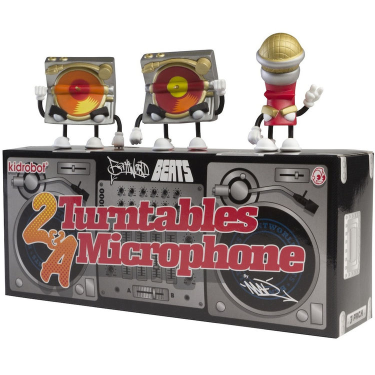 2 Turntables & A Microphone - 3 Pack by MAD (Jeremy Madl)