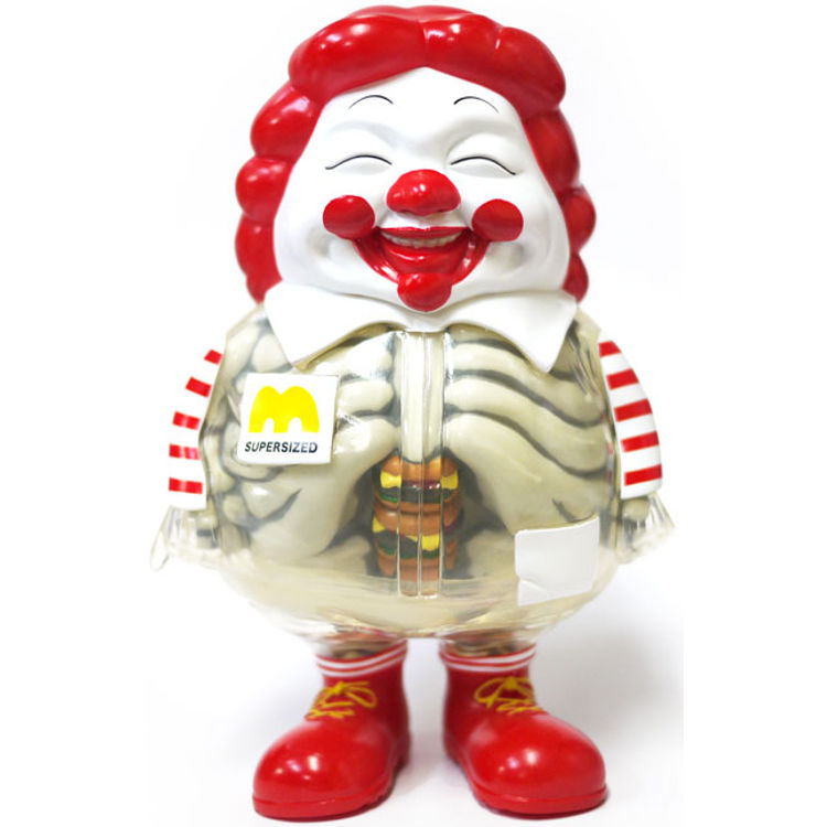 MC Supersized XRay - Burgers by Ron English