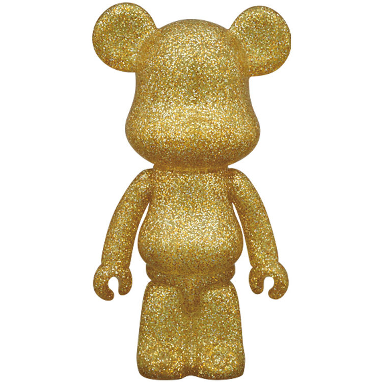 Kumabrick - Gold Glitter by Medicom