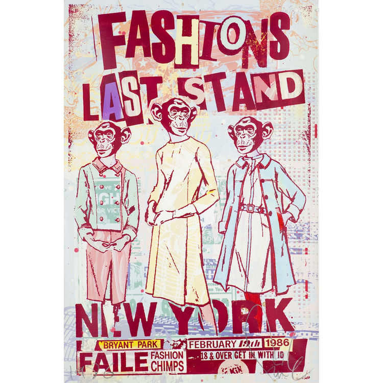 Fashion Fight by FAILE