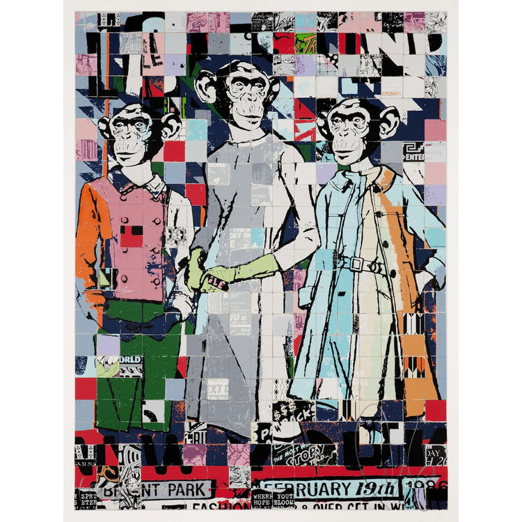 Fashion Chimps NYC by FAILE