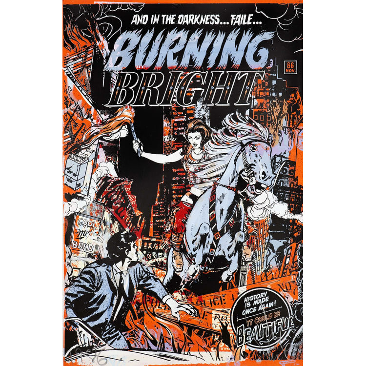 Burning Bright by FAILE