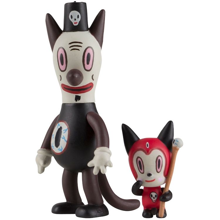 Toby - Black by Gary Baseman