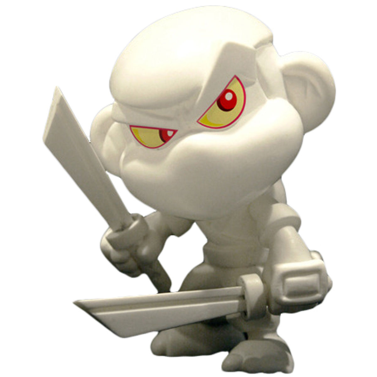 Deadly Ninja Monkey - White/DIY