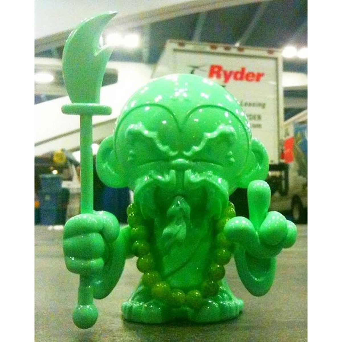MONKEY KUNG FU MASTER - SHAOLIN SAVINGS BANK (GREEN)