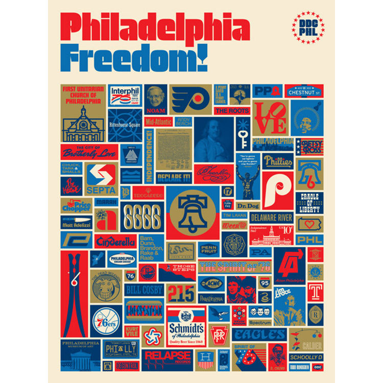 Philadelphia Freedom by Aaron Draplin