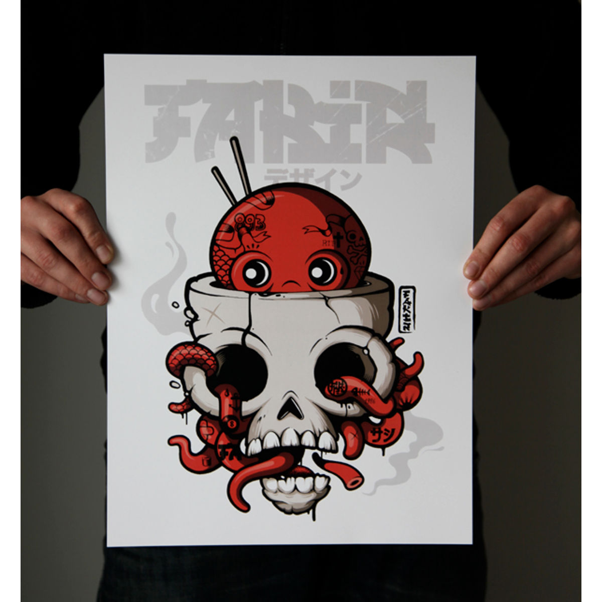 Octoskull Print