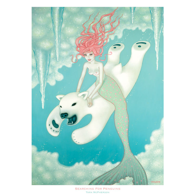 Searching For Penguins by Tara McPherson