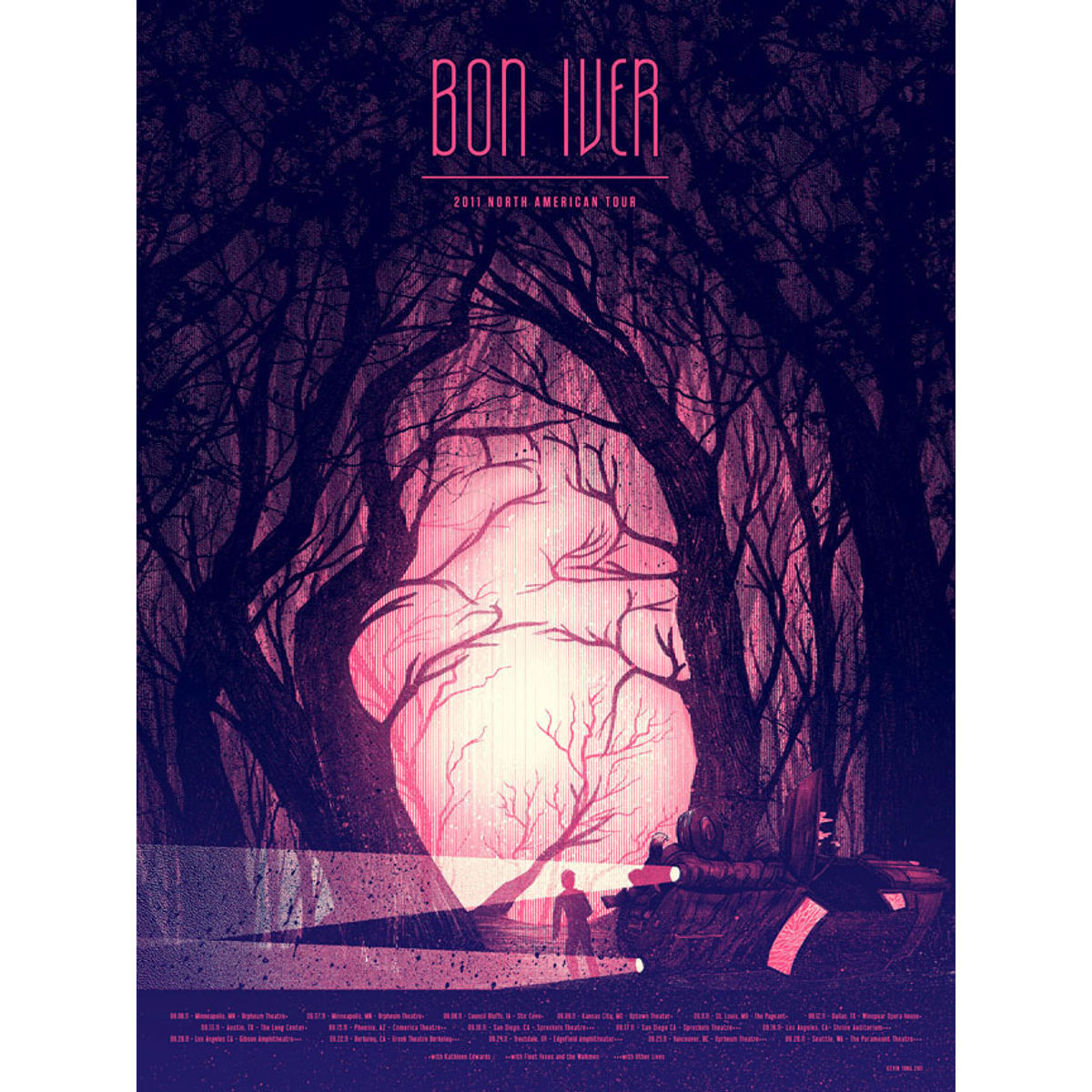 Bon Iver - North American Tour 2011