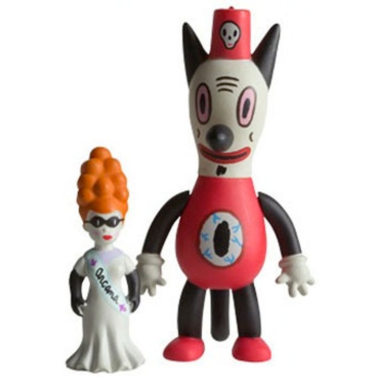 Toby & Princess Of Secrets by Gary Baseman