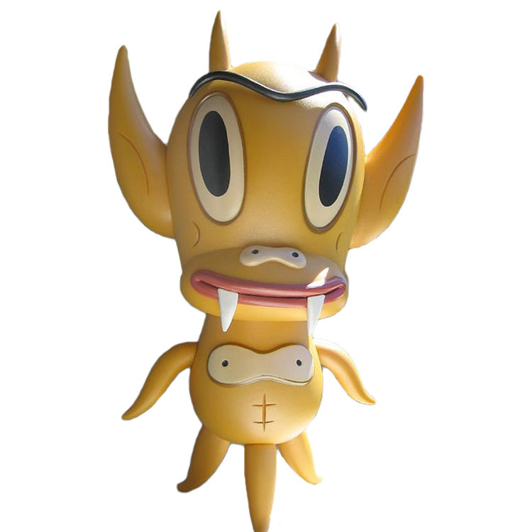 Hot Cha Cha Cha - Gold by Gary Baseman