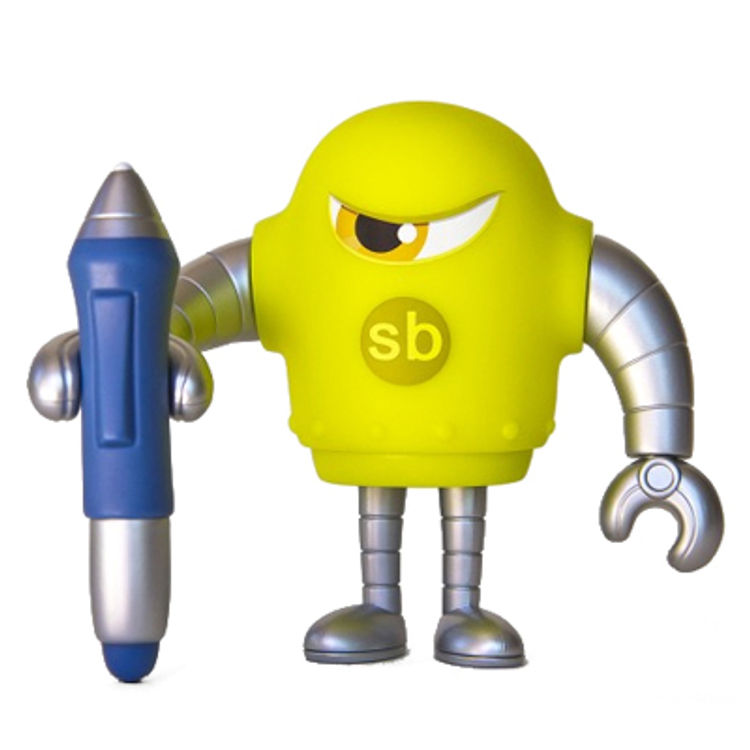 Lean Green (Stylus) Sketchbot by Steve Talkowski