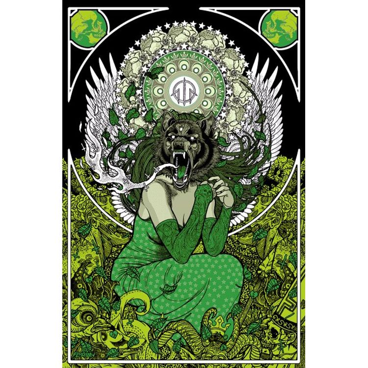 Howling Wolf (Green Edition) by Florian Bertmer