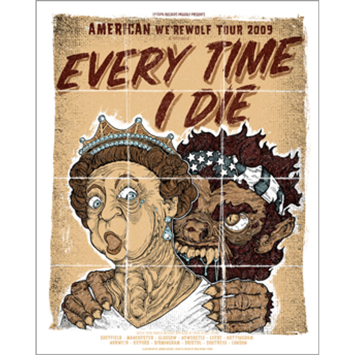 Everytime I Die We'rewolf Tour 09