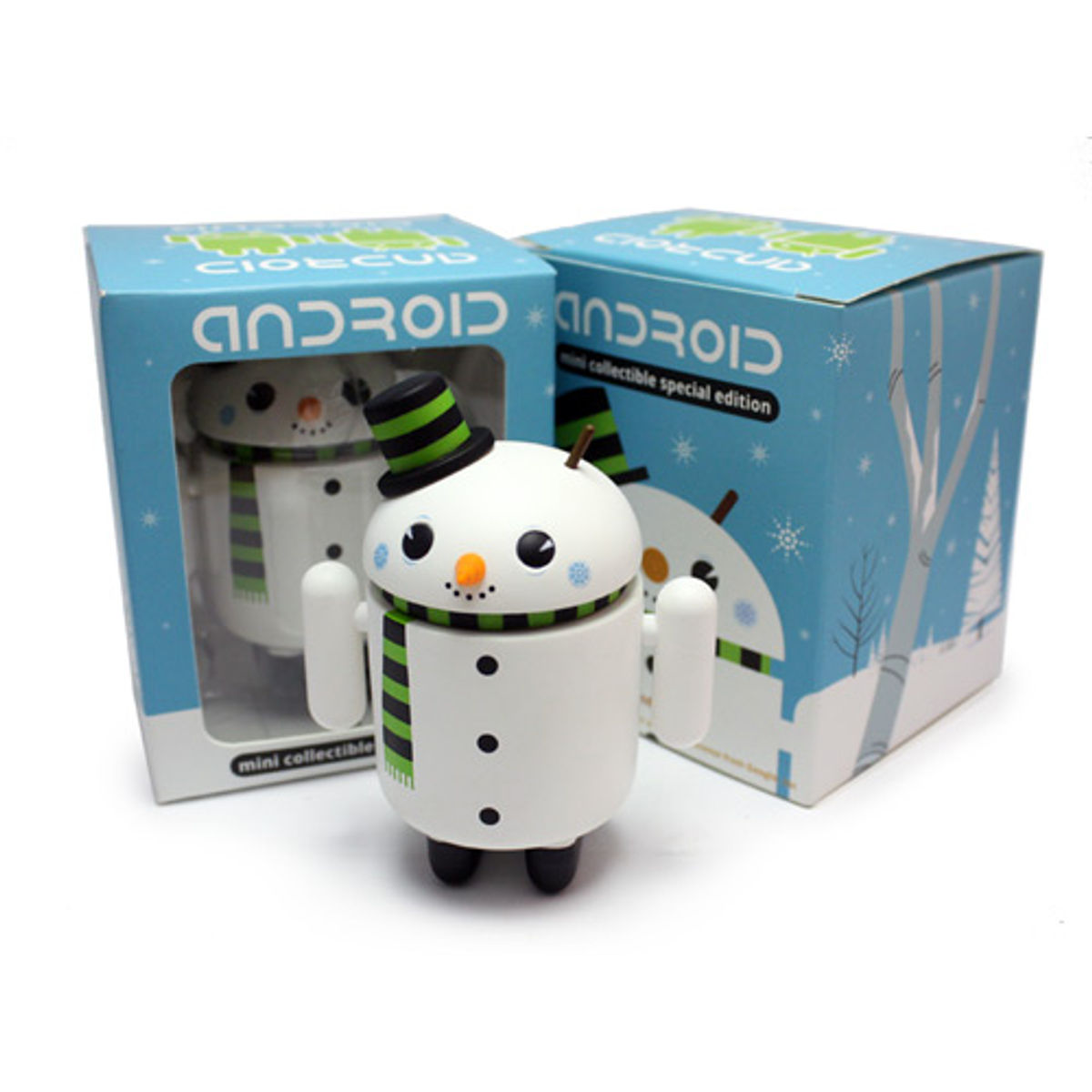 Flakes Android Snowman