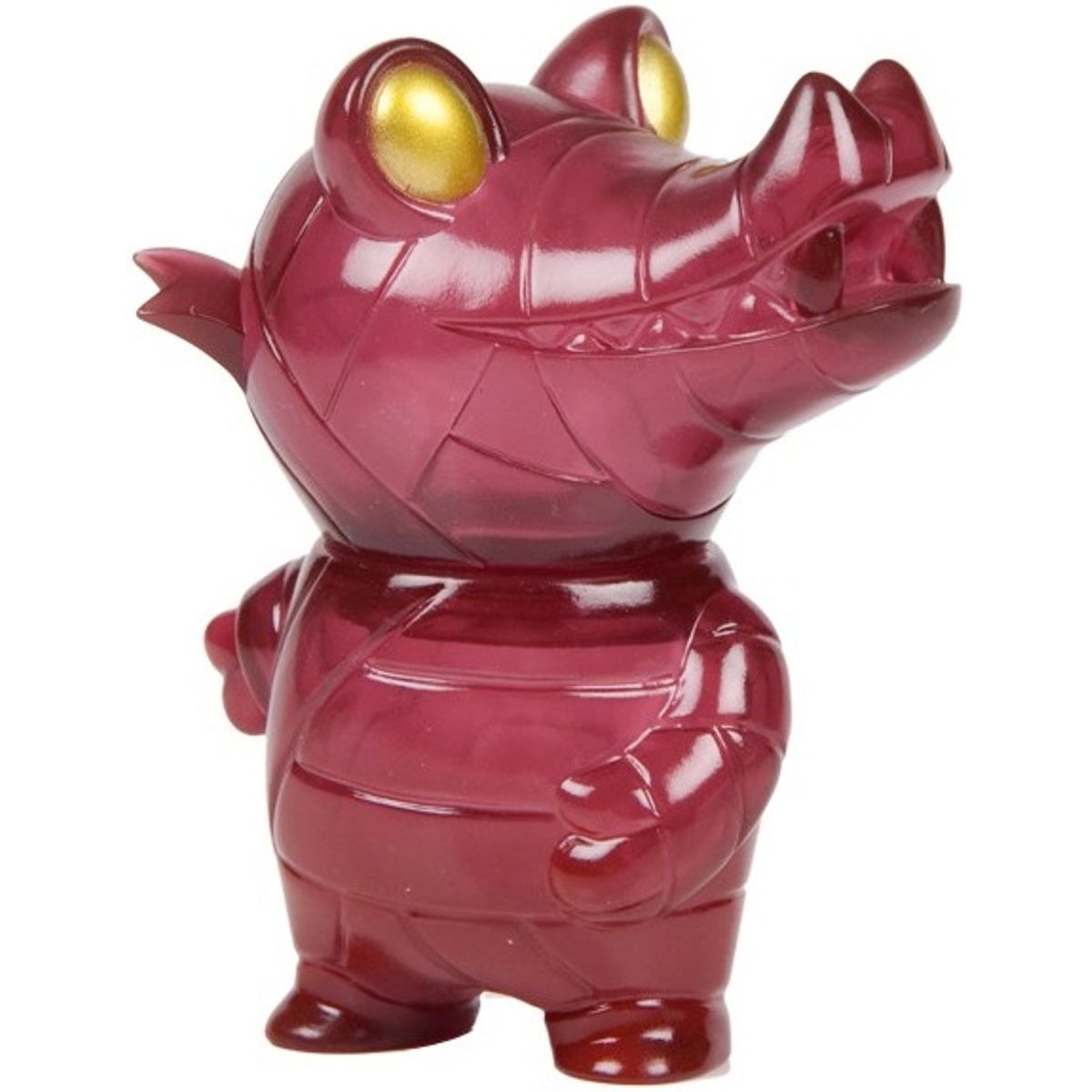 Pocket Mummy Gator - Translucent Maroon