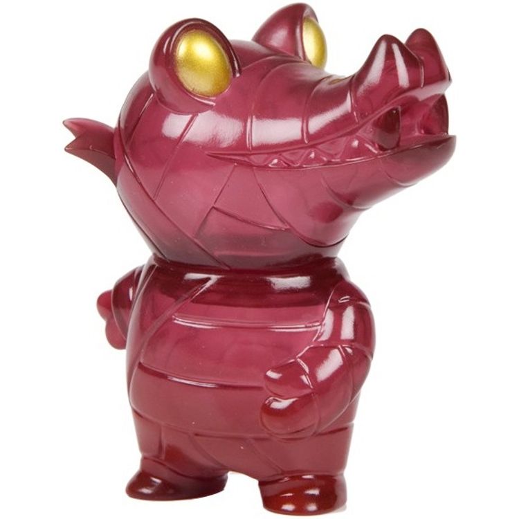 Pocket Mummy Gator - Translucent Maroon by Brian Flynn
