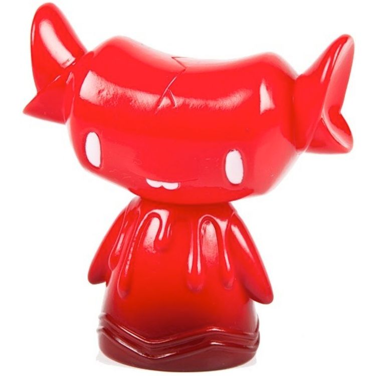 Cherry Red Fenton by Brian Flynn