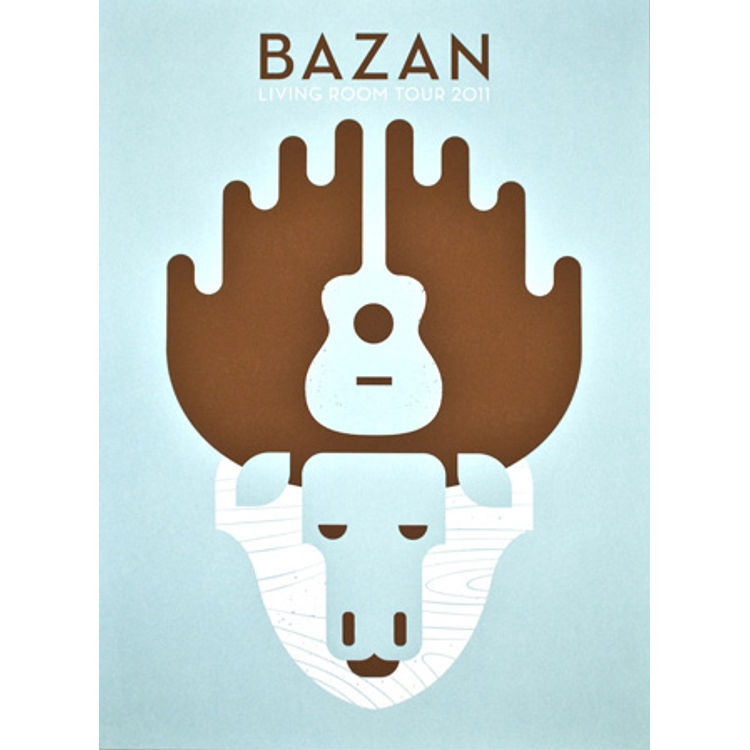 Bazan Livingroom Blue by Ryan Brinkerhoff