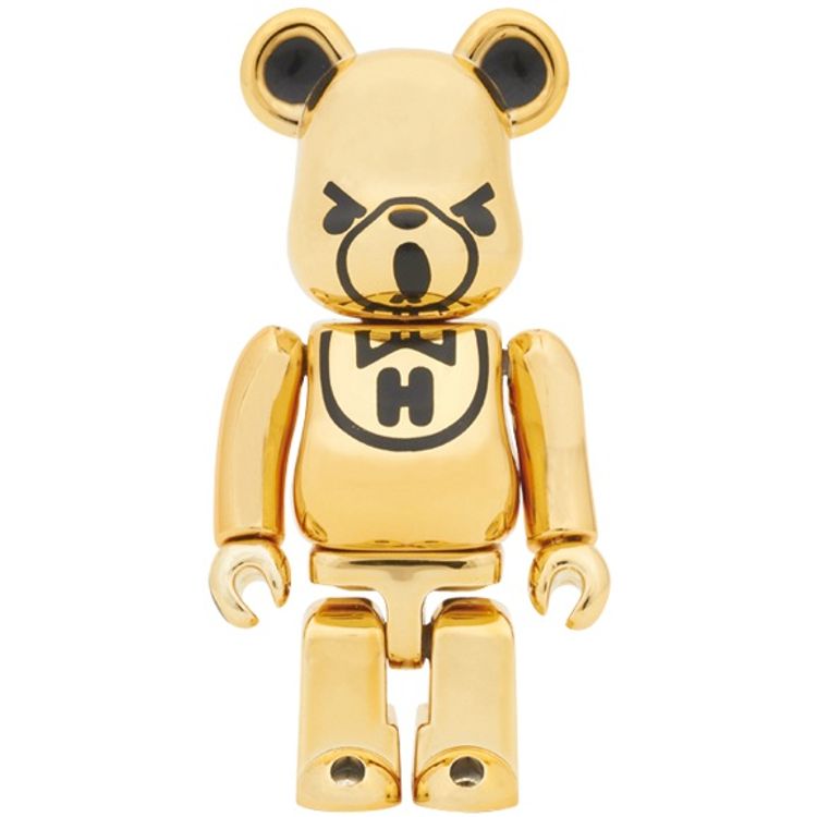 Hysteric Glamour Be@rbrick - Gold by Hysteric Mini