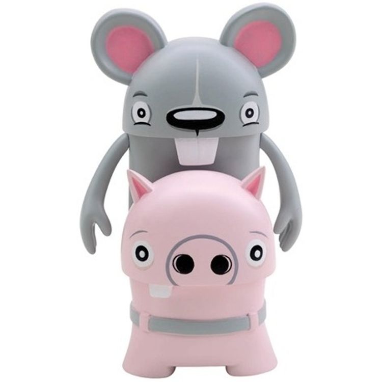 Mouse & Pig by Bil BetsOviC