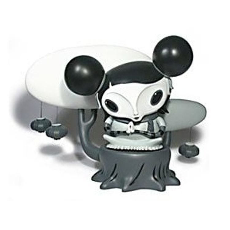 Tree Dweller - Mono by Nathan Jurevicius